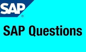 SAP Questions