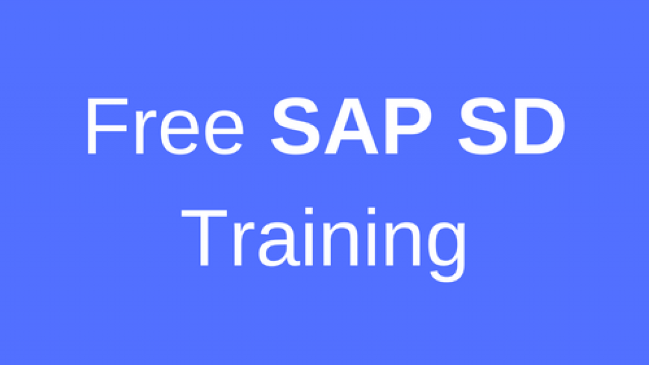 SAP: self-study materials