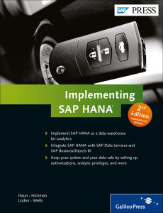 Implementing SAP HANA