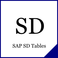SAP SD Tables