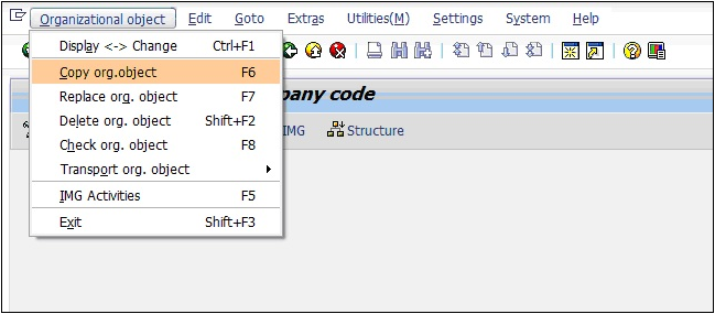 assignment of company code to company in sap