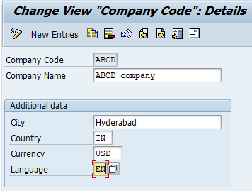 assignment of company code to company in sap