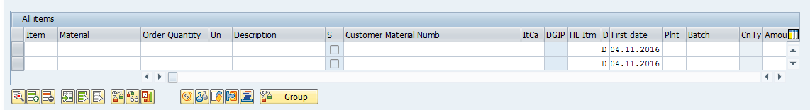 Line Items in SAP Sales Order