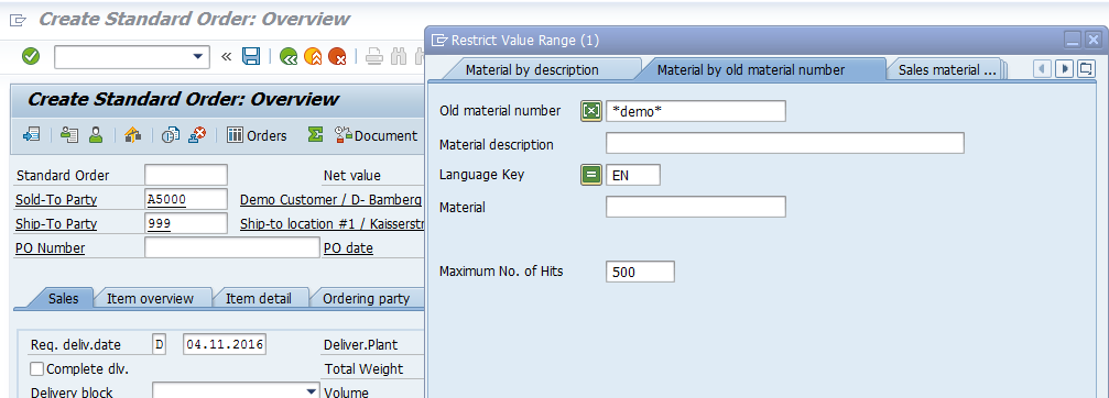 Search for Materials