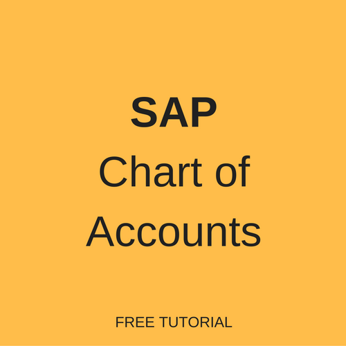 How To Define Chart Of Accounts In Sap