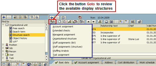 Available Structures in Organization and Staffing