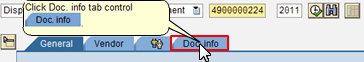 Doc. Info Tab