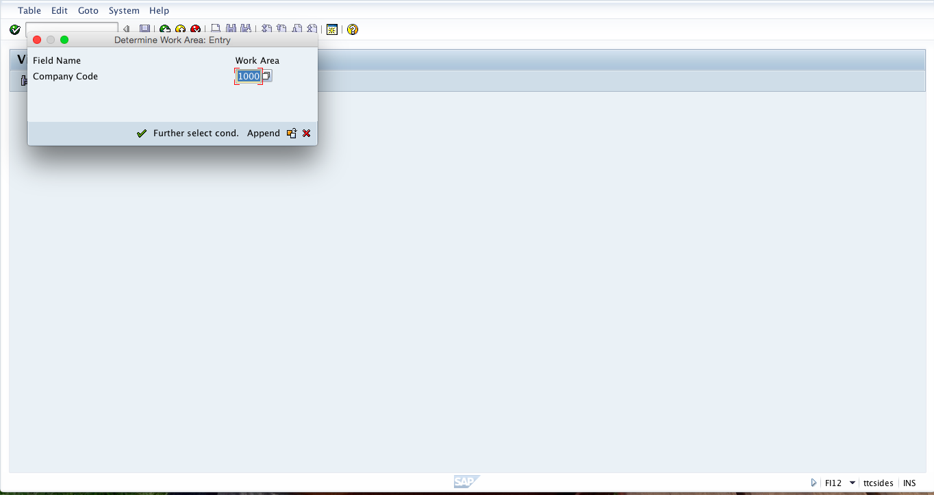 Create SAP House Bank: Initial Screen