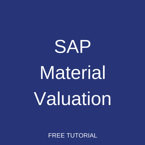 SAP Material Valuation