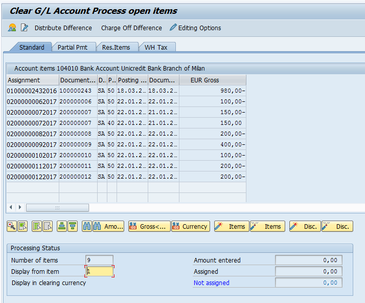 Sap Clearing Of Open Items Automatic And Manual Clearing Free Sap Fi Training