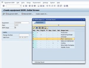 SAP PM Bills Of Material - Free SAP Online Training Tutorial