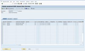 SAP PM Bills Of Material - Free SAP Online Training Tutorial