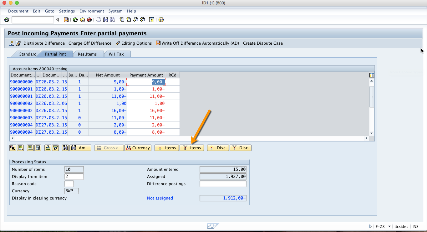 residual payments