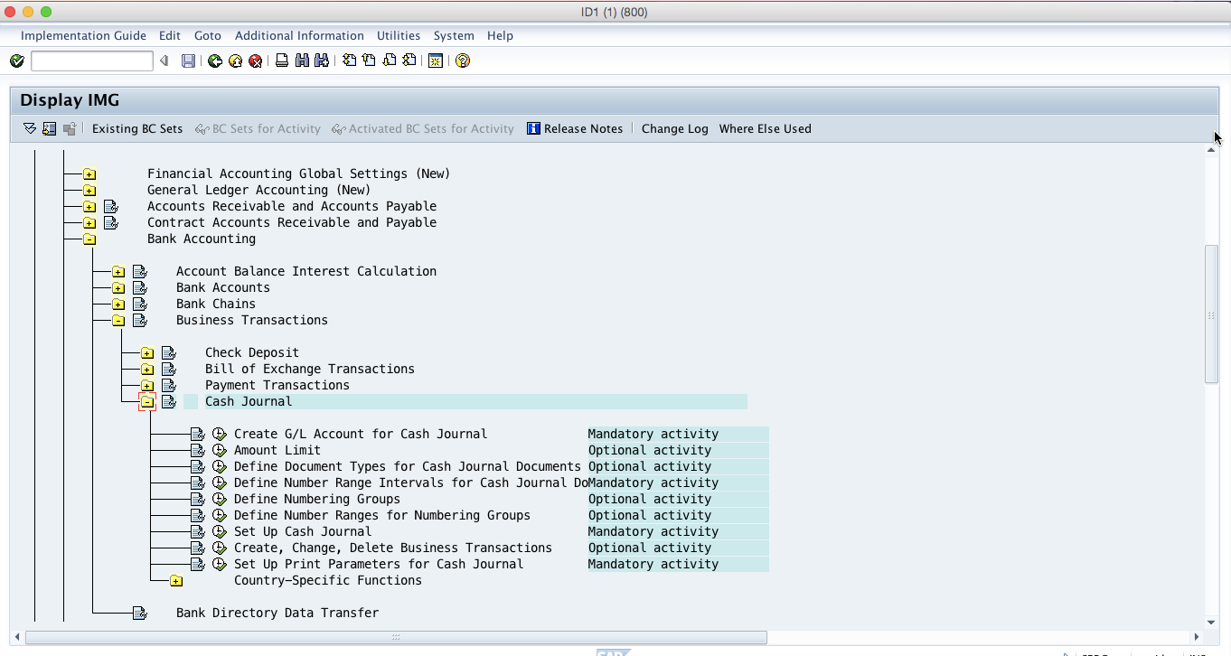 SAP Cash Journal Configuration Tutorial - Free SAP FI Training