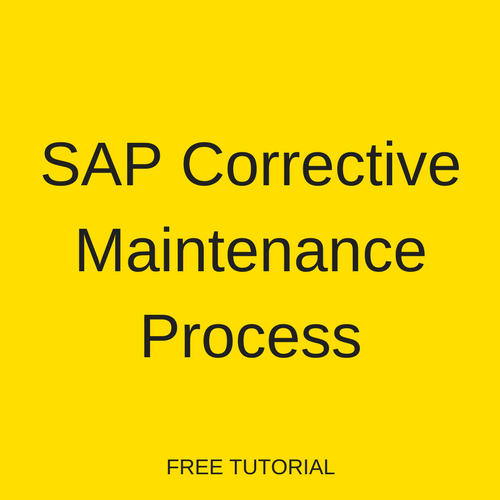 sap-corrective-maintenance-process-tutorial-free-sap-pm-training