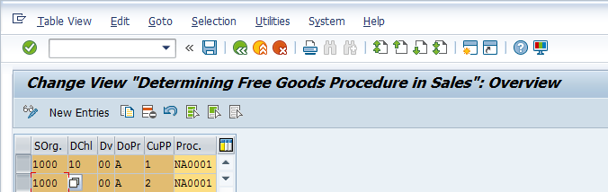 SAP Free Goods – Activation of Free Goods (Example)