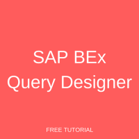 SAP BEx Query Designer