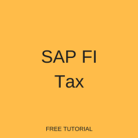 SAP FI Tax