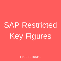 SAP Restricted Key Figures
