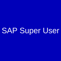 SAP Super User