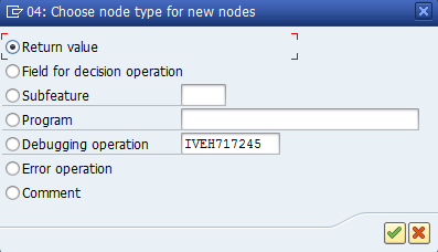 Return Value Radio Button