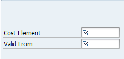 SAP Mandatory Fields