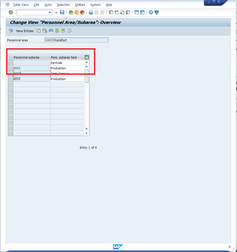 Sap Hr Enterprise Structure Tutorial Free Sap Hr Training