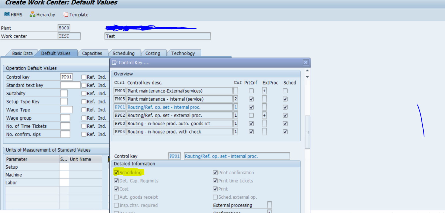 What Is Work Scheduling In Sap Pp