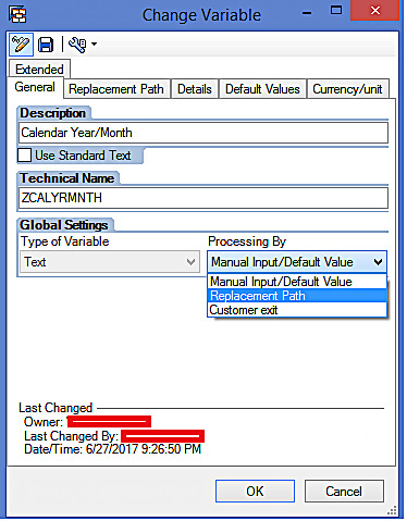 Variable Properties