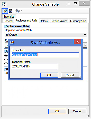 Saving the Variable