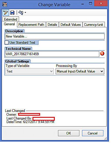 Variable Properties