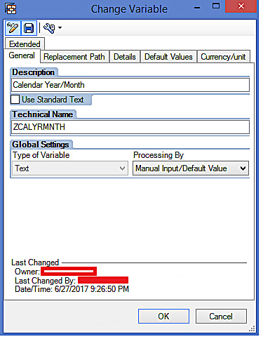 Variable Properties