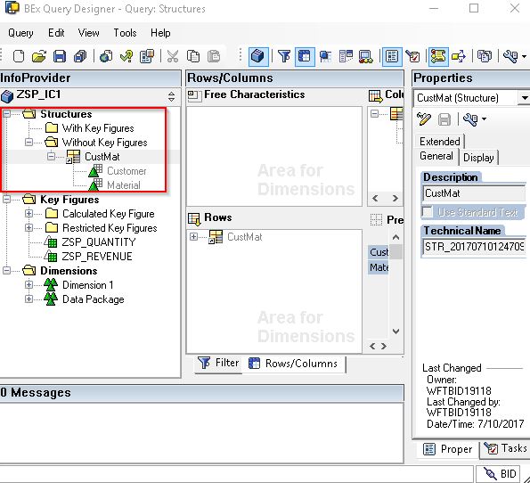 Reusable SAP BW Structures