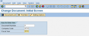 SAP Document Change Rules Tutorial - Free SAP FI Training