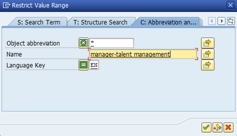 Figure 3: Search Help for Position