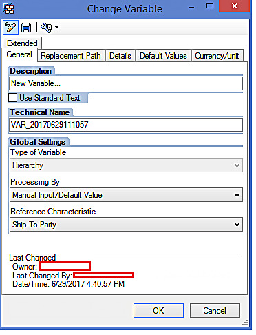 SAP BW Hierarchy Variable Properties (1)