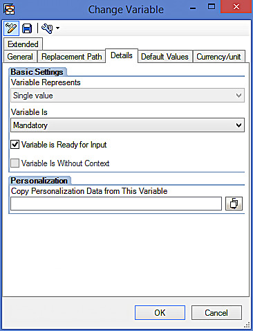 SAP BW Hierarchy Variable Properties (4)