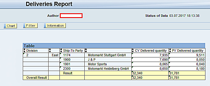 Report Output