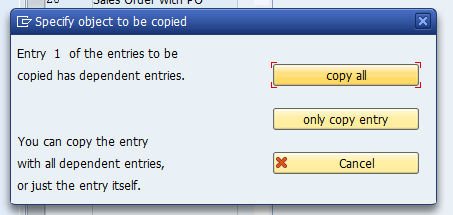 Incompleteness Procedure Copy Confirmation