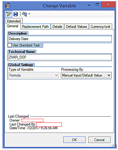 SAP BW Formula Variable Properties (2)