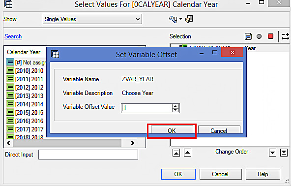 Selecting Variable Offset Value (2)