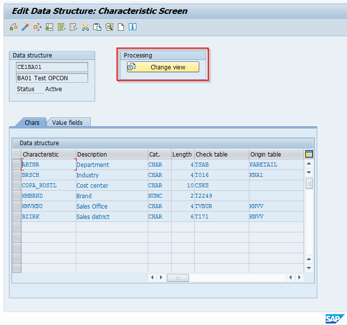 Characteristics Details in Data Structure