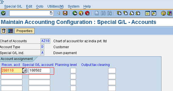 Link Reconciliation Accounts