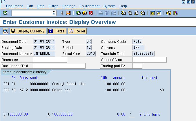 Vendor Advance Payment Process In Sap