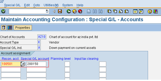 Link Reconciliation Accounts