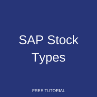 SAP Stock Types