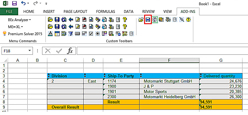 Saving the Workbook