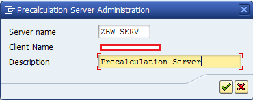 Creating Precalculation Server