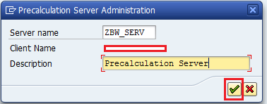 Creating Precalculation Server