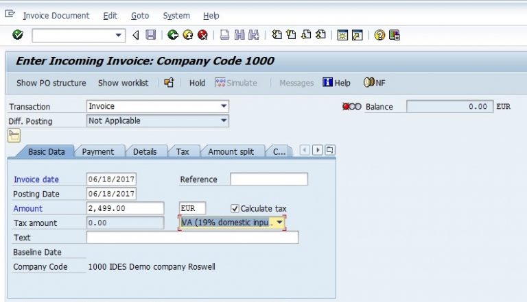 SAP Invoice Verification Tutorial - Free SAP MM Training